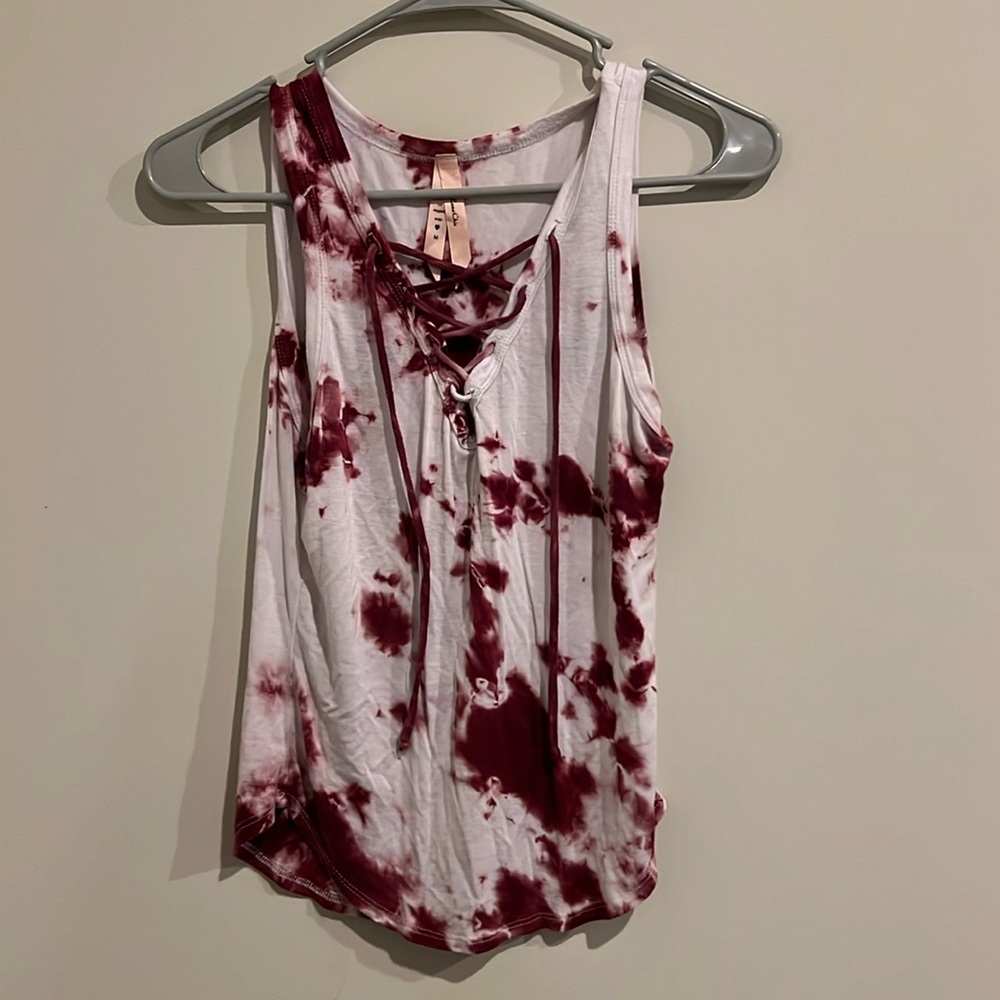 Lace up tshirt